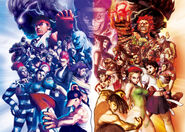 Super Street Fighter IV: Arcade Edition: Promotional art by Polygon Pictures.