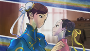 Chun-Li in her character story.