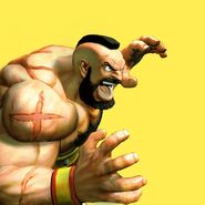 Zangief in Street Fighter IV.