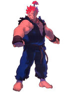 Akuma from Street Fighter EX