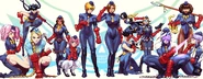 The Dolls in UDON Street Fighter Legends: Cammy comics