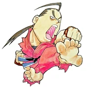 Dan in Super Puzzle Fighter II Turbo