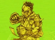 Sean in Street Fighter III: New Generation's Intro.