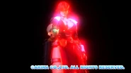 Sharon gunpoints on a red hue during her pre-fight animation.