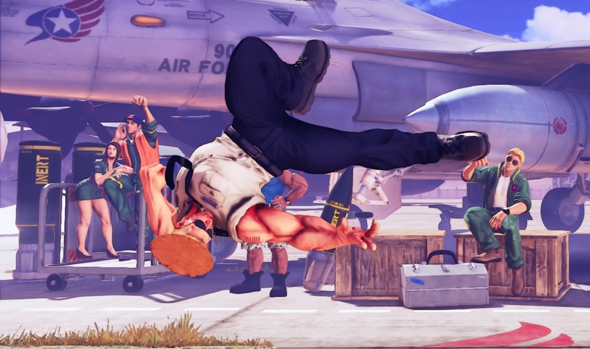 Guile High Kick, Street Fighter Wiki