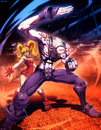 Ilustración oficial creada por GENZOMAN[3] [4] incluida en Street Fighter: World Warrior Encyclopedia