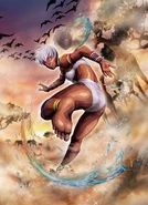 Elena as she appears in Street Fighter X Tekken.