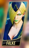 Falke's character portrait.