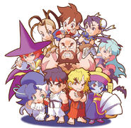 Pocket Fighter cast-1