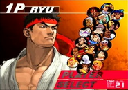 Character select screen (1P game)