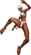 Elena in Street Fighter III: Third Strike Online Edition.