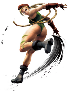 Getting ready for @streetfightergame ! Cammy Fan Art (previous