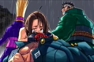 Akira cries over Daigo's loss in Gedo's bad ending