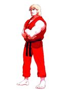 Street Fighter EX Art Ken