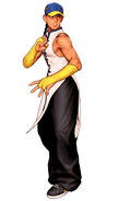 Yun in Capcom vs. SNK 2 (S, N or K groove).