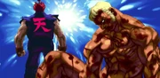 Street Fighter III: 2nd Impact: Akuma's winscreen.