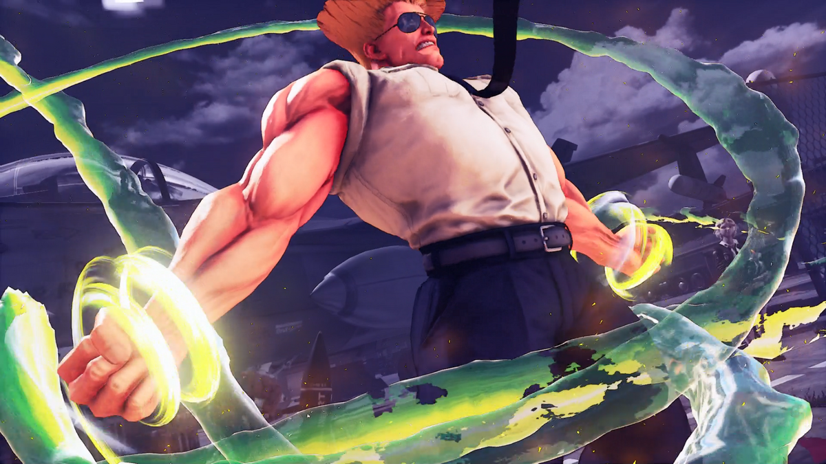 Street Fighter V - Guile Move List on Make a GIF