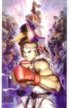 Japanese promo art for Street Fighter Alpha 3 MAX with Ingrid in the centre