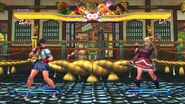 Small cameo in the background for Street Fighter X Tekken.