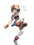 Sakura in Japanese social game Onimusha Soul.