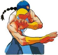 Yun in Street Fighter III: New Generation.