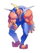 Birdie in Street Fighter Alpha