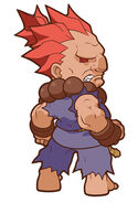 Akuma in Pocket Fighter.