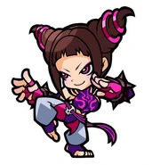 Street Fighter: Puzzle Spirits: Artwork by Kinoshita Reiko.