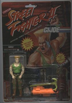 1993 Hasbro G.I. Joe Carded Action Figure - Capcom Street Fighter II Vega