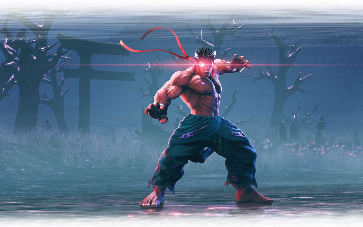 USFIV Evil Ryu Mod for Kage (Street Fighter V) by Ouji-chama on DeviantArt