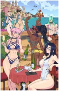Street Fighter & Friends Swimsuit Special 2025 piece by Shardanic.