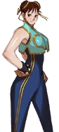 Chun-Li from the Street Fighter Alpha Anthology cover