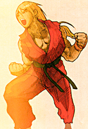 Ken's Hyper Combo portrait in Marvel vs. Capcom 2