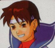 Sakura's portrait in Street Fighter EX