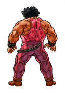 Hugo in Street Fighter III: 2nd Impact.