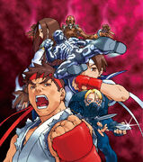 Street Fighter EX Plus Alpha: Illustration by Edayan.