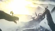 Akuma's stand off with Ogre in a SFxTK trailer.