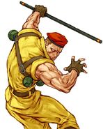 Rolento in C, A, and P Groove in Capcom vs. SNK 2.