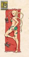 Udon promotional art of swimsuit Cammy.