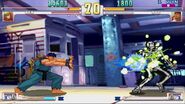 Ryu's Denjin Hadoken in Street Fighter III: Third Strike Online Edition.