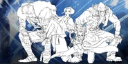 Concept art for the Street Fighter 6 Year 3 Character Pass, illustrated by Ochi-san