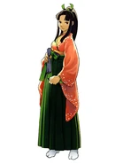 Hokuto's appearance in Street Fighter EX2.