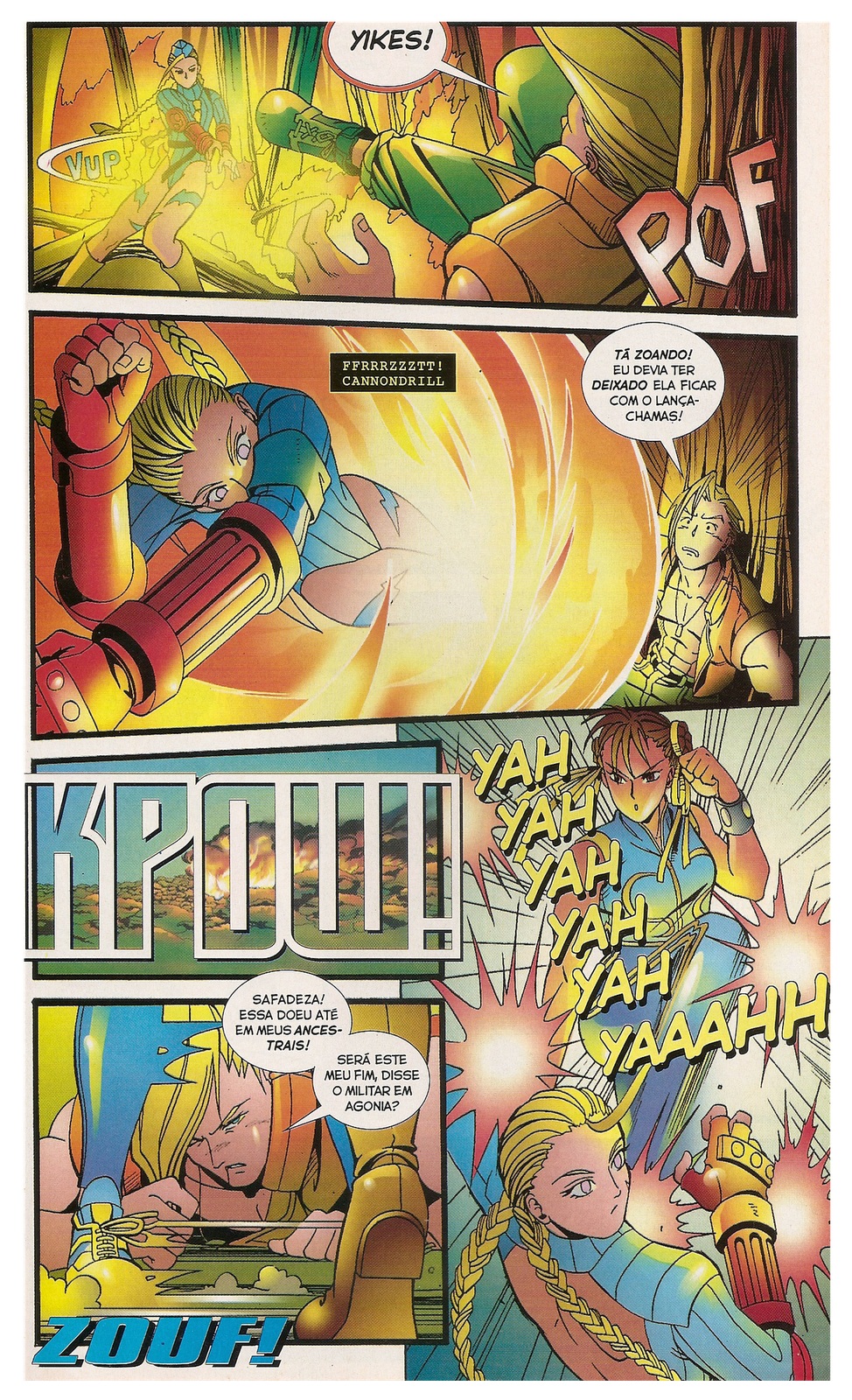 Guile e Charlie (Street Fighter Alpha 3) para 3D&T Alpha