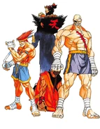 Street Fighter Alpha 2 [Mook illustration]
