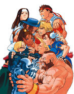 Street Fighter EX: Illustration by Edayan.