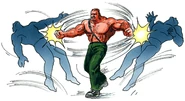 Haggar using Double Lariat.