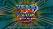 Tatsunoko vs Capcom official title screen.