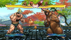 Zangief vs. Kuma en el 3º piso.