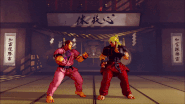 Dan's Light, Medium, Heavy, and EX Koryuken in Street Fighter V.