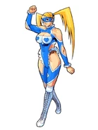 R. Mika in Street Fighter Alpha 3.
